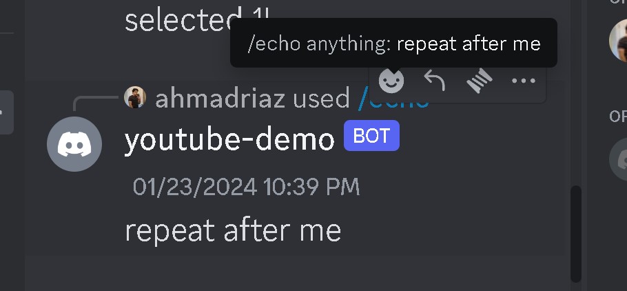 Discord Bot Demo